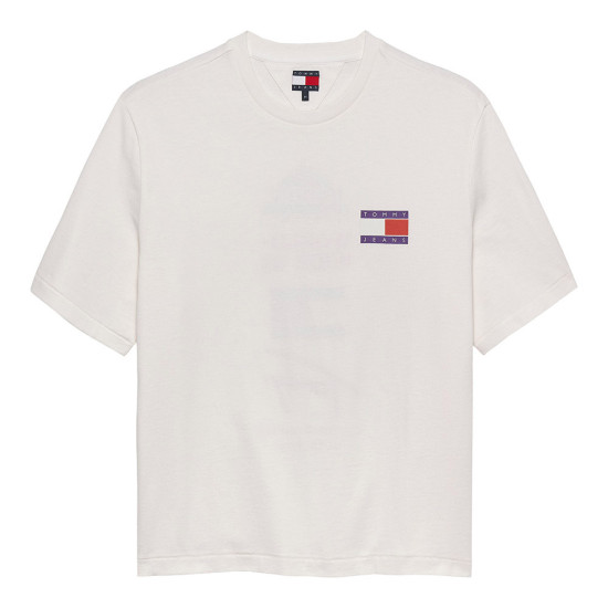 Tommy Hilfiger Ανδρική κοντομάνικη μπλούζα 90s Multi Back Logo T-Shirt
